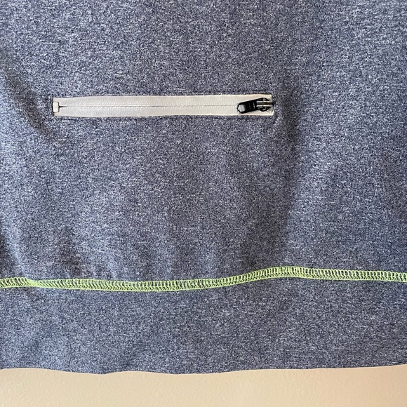 PINK Ultimate Gray Quarter Zip Pullover Size Small - Picture 7 of 10